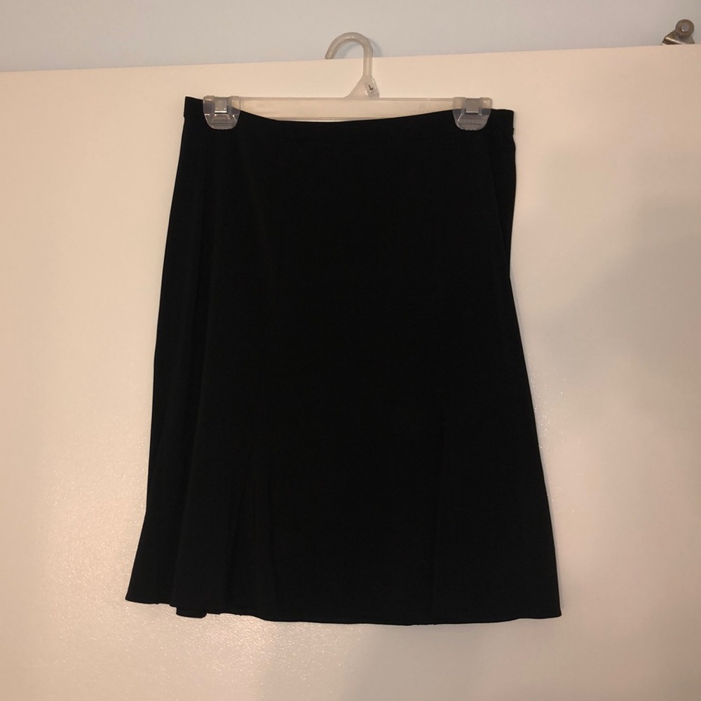 Gap Black Stretch Midi Skirt